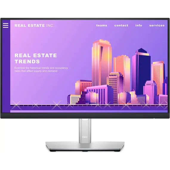 მონიტორი DELL Monitor 21.5" P2222H D-Sub, HDMI, DP, USB3.2, IPS, Pivot  - Primestore.ge