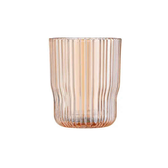 ჭიქების ნაკრები Ardesto Low glasses set Golden Moon, 300ml, 2pcs, glass, golden , 3 image - Primestore.ge