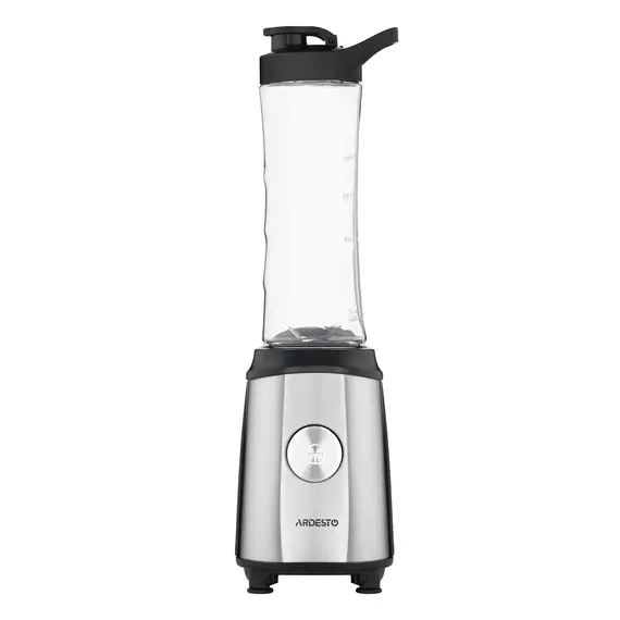 ბლენდერი Ardesto Blender for smoothies BG-F350, 350W, 2in1, bottle-600ml, bottle-300ml, coffee grinder, black+silver , 4 image - Primestore.ge