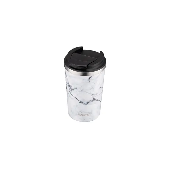 თერმოსი Ardesto Travel mug Marmo, 360ml, stainless steel , 3 image - Primestore.ge