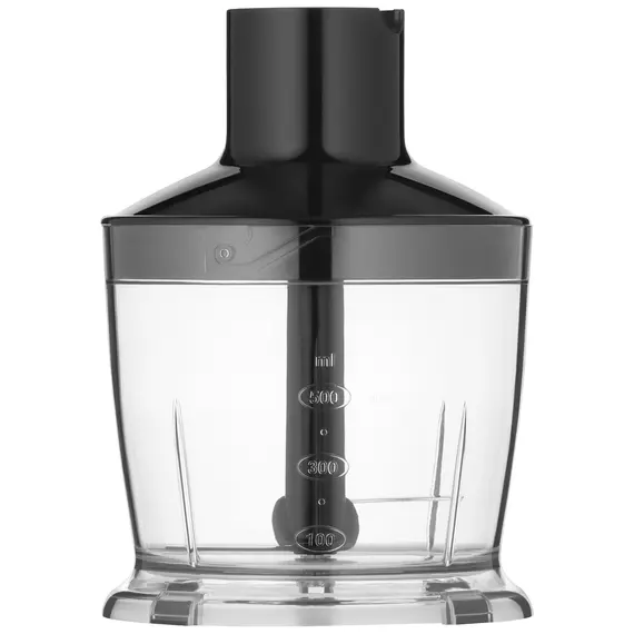 ხელის ბლენდერი Ardesto submersible blender 1000W, 3in1, bowl-600ml, chopper-500ml, black-silver , 4 image - Primestore.ge