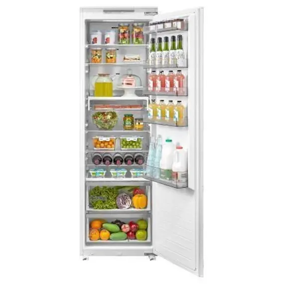 ჩასაშენებელი მაცივარი Midea MDRE423FGE01, A++, 304L, 41Db, Built-in Refrigerator, White , 2 image - Primestore.ge