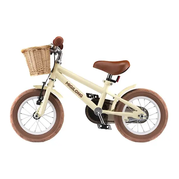 საბავშვო ველოსიპედი Miqilong ATW-RM12, 12", Children's Bicycle, Beige , 3 image - Primestore.ge