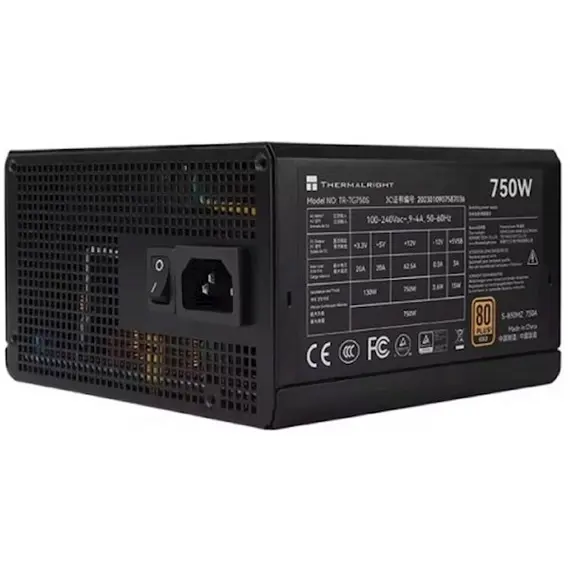 კვების ბლოკი THERMALRIGHT 750W 80 Plus Gold PSU - TR-TG750S , 3 image - Primestore.ge