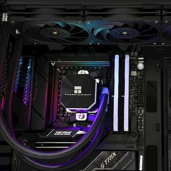 Cooler THERMALRIGHT Frozen Edge 360 BLACK ARGB CPU Universal Cooler, 3 image