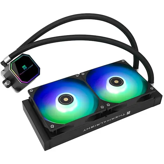 ქულერი THERMALRIGHT Frozen Prism 240 BLACK ARGB CPU Universal Cooler , 3 image - Primestore.ge