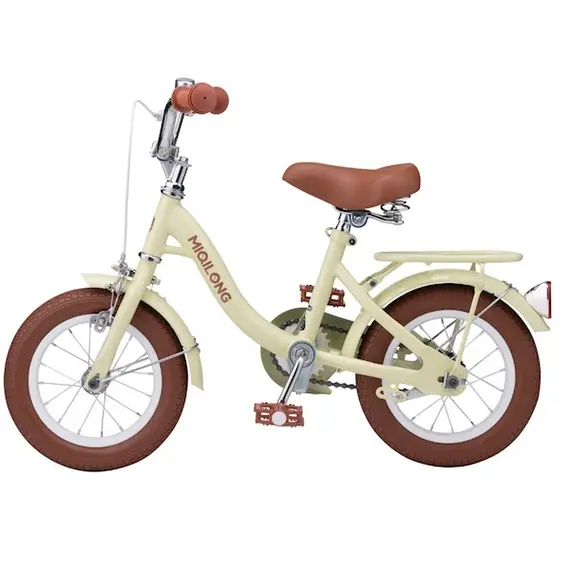 საბავშვო ველოსიპედი Miqilong RBB-LS12, 12", Children's Bicycle, Beige , 4 image - Primestore.ge