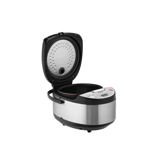 მულტისახარში Ardesto multicooker, 860W, bowl-5l, electronic control, recipes book, iron/plastic, silver-black , 5 image - Primestore.ge