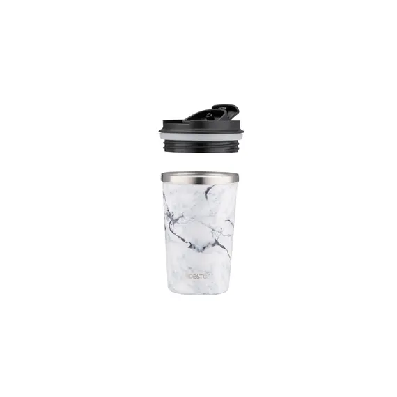 თერმოსი Ardesto Travel mug Marmo, 360ml, stainless steel , 6 image - Primestore.ge
