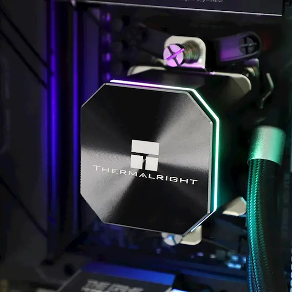 ქულერი THERMALRIGHT Frozen Edge 240 BLACK ARGB CPU Universal Cooler , 4 image - Primestore.ge