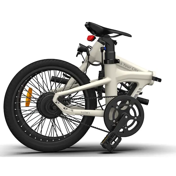 Electric Bicycle ADO A20 Lite, 350W, Smart APP, Folding Electric Bike, 30KM/H, Ivory, 4 image