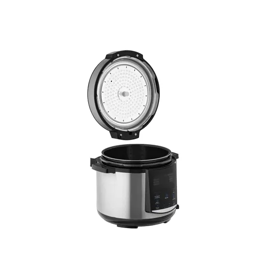 მულტისახარში Ardesto pressure cooker, 900W, bowl-5l, electronic control, recipes book, iron/plastic, silver , 5 image - Primestore.ge