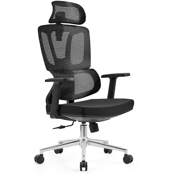 საოფისე სავარძელი ALLX MS2519A, Office Chair, Black , 2 image - Primestore.ge