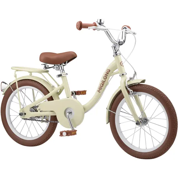 საბავშვო ველოსიპედი MIQILONG BICYCLE LS 16" BEIGE , 2 image - Primestore.ge