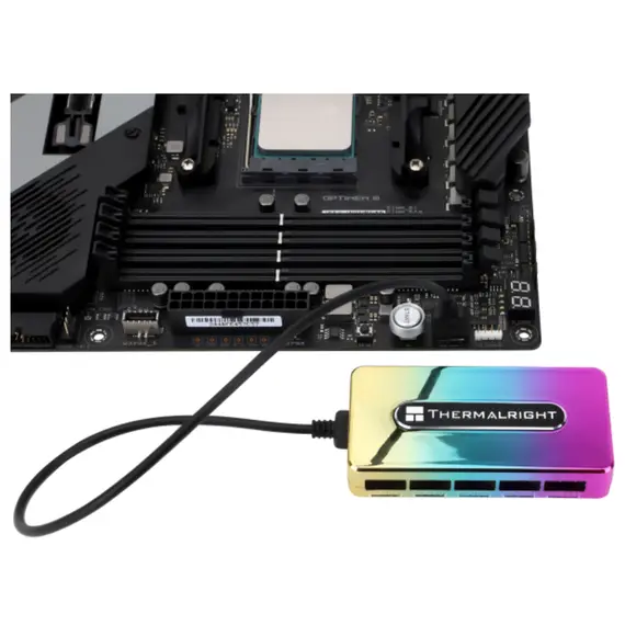 კონტროლერი THERMALRIGHT ARGB HUB Controller Rev.A , 4 image - Primestore.ge