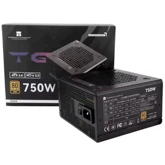 კვების ბლოკი THERMALRIGHT 750W 80 Plus Gold PSU - TR-TG750S  - Primestore.ge