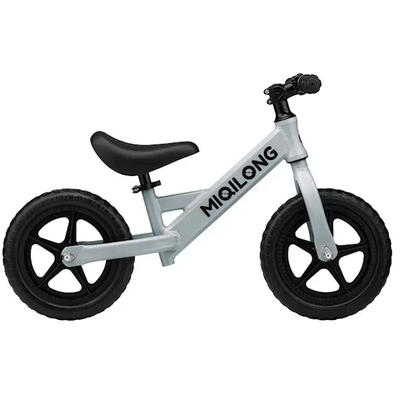 საბავშვო ბალანს ველოსიპედი Miqilong ZCY-HP12 Bigovel, 12", Children's Balance Bicycle, Olive , 2 image - Primestore.ge