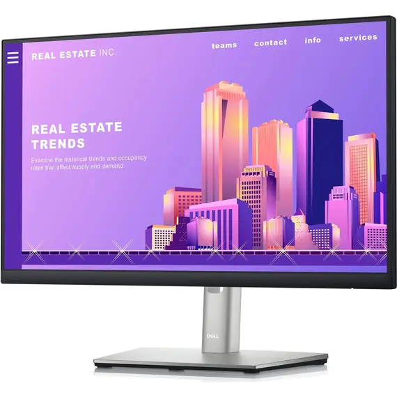 მონიტორი DELL Monitor 21.5" P2222H D-Sub, HDMI, DP, USB3.2, IPS, Pivot , 3 image - Primestore.ge