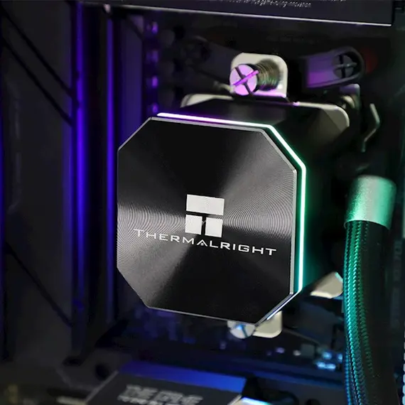 Cooler THERMALRIGHT Frozen Edge 360 BLACK ARGB CPU Universal Cooler, 4 image