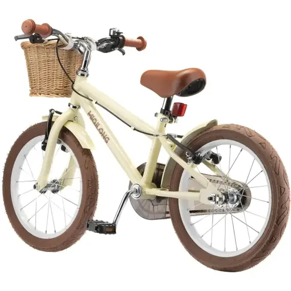 საბავშვო ველოსიპედი Miqilong Kids bicycle RM 16" beige , 3 image - Primestore.ge
