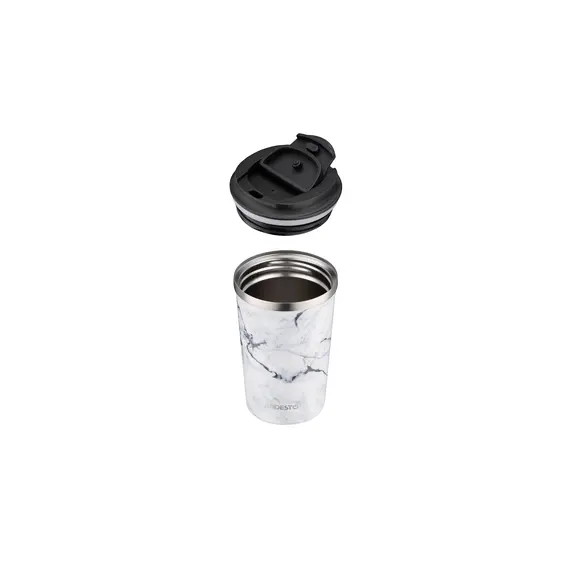 თერმოსი Ardesto Travel mug Marmo, 360ml, stainless steel , 4 image - Primestore.ge