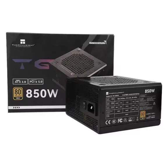 Power supply THERMALRIGHT 850W 80 Plus Gold PSU - TR-TG850S