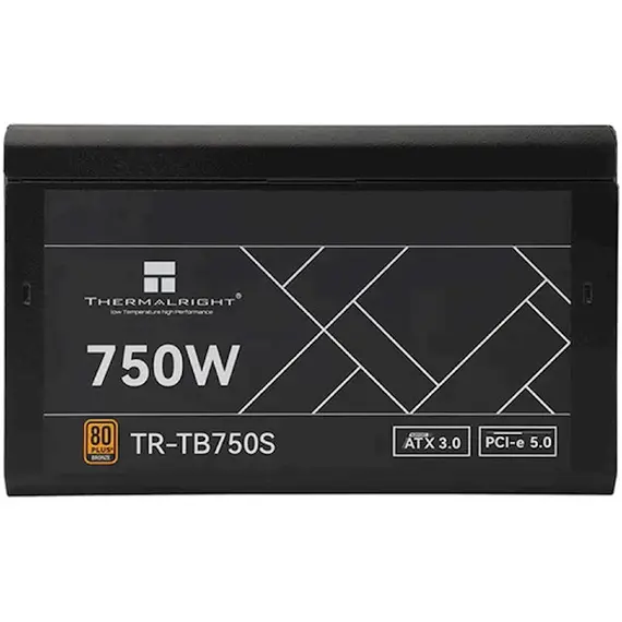 კვების ბლოკი THERMALRIGHT 750W 80 Plus Bronze PSU - TR-TB750S , 2 image - Primestore.ge