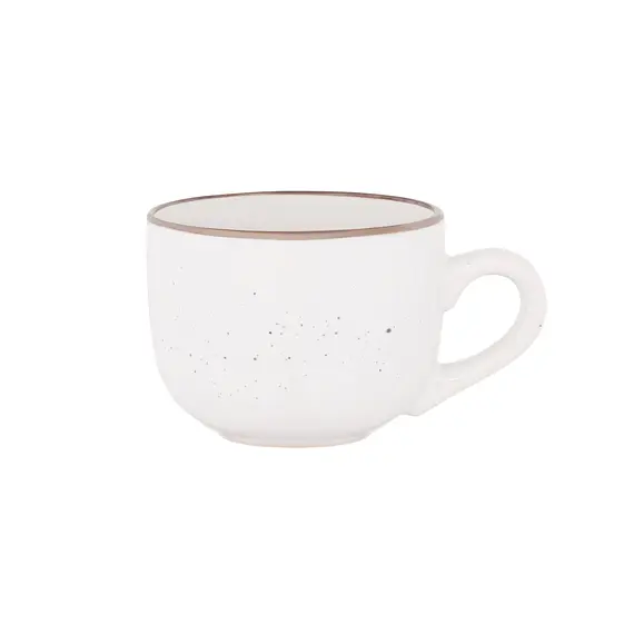 კერამიკის ჭიქა Ardesto Cup Bagheria Bright white, 480ml, ceramics, white  - Primestore.ge