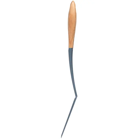 სპატულა Ardesto Slotted turner Midori, 34.5cm, nylon, wood, blue , 2 image - Primestore.ge