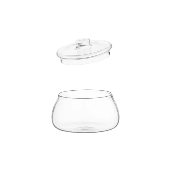 საშაქრე Ardesto Sugar bowl, 500ml, borosilicate glass, transparent - Primestore.ge