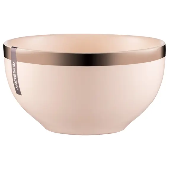 Ardesto Bowl Liguria Cream, 14cm, ceramics, creamy
