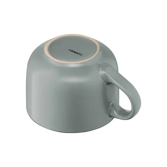 კერამიკის ჭიქა Ardesto Mug Way of life, 550ml,  ceramics, blue , 5 image - Primestore.ge