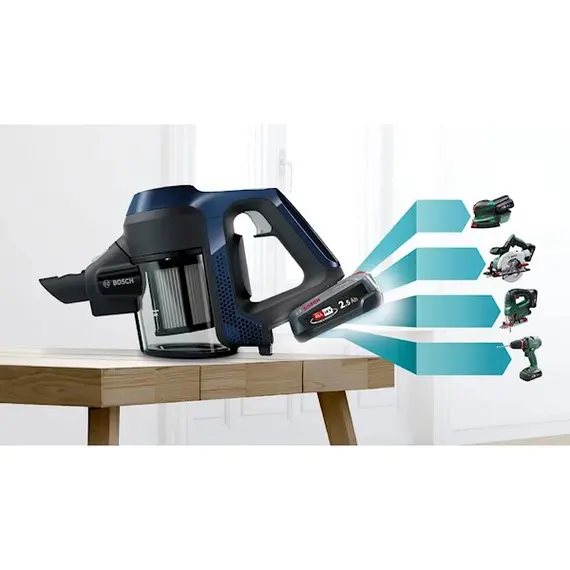 ხელის მტვერსასრუტი BOSCH BCS611P4A , 8 image - Primestore.ge