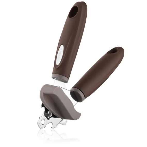 კონსერვის გასახსნელი Ardesto Can opener Gemini, 19.9cm, stainless steel, plastic, gray-brown , 5 image - Primestore.ge