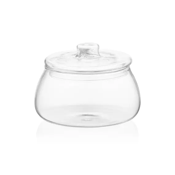 საშაქრე Ardesto Sugar bowl, 500ml, borosilicate glass, transparent - Primestore.ge