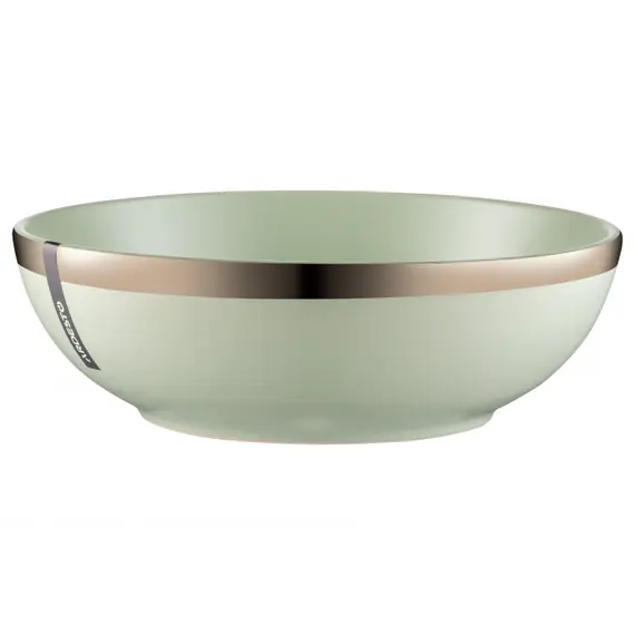 Ardesto Bowl Liguria Green bay, 22cm, ceramics,  green