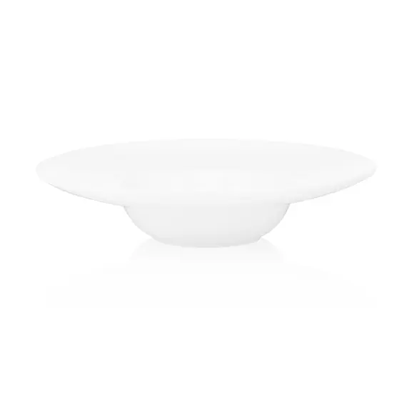 თეფში Ardesto Deep plate Prato, 23сm, porcelain, white  - Primestore.ge
