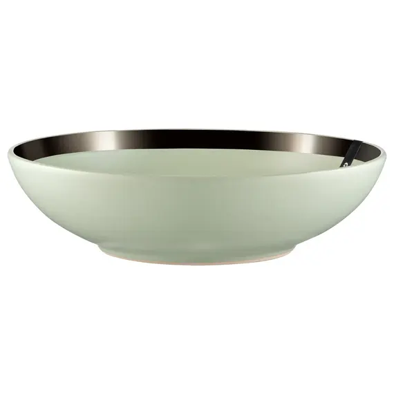 სუპის თასი Ardesto Soup plate Liguria, 20cm, ceramics, green  - Primestore.ge
