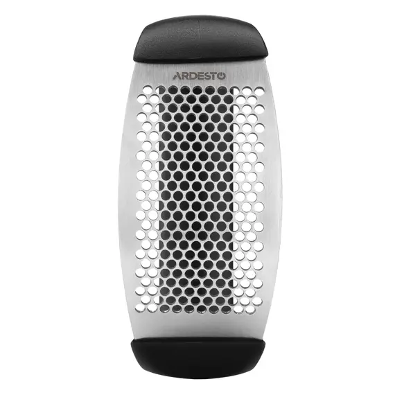 ნივრის საჭყლეტი Ardesto Garlic press Gemini, 12cm, stainless steel steel, plastic, black , 2 image - Primestore.ge