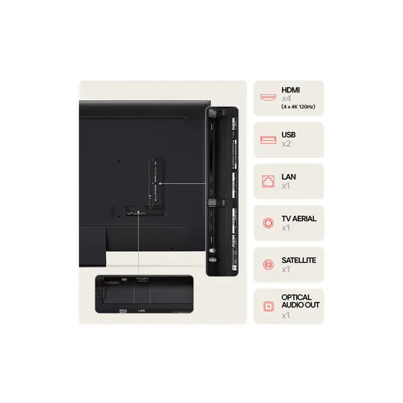 ტელევიზორი LG 86QNED86T6A.AMCN - Primestore.ge
