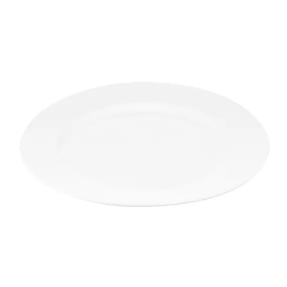 ფაიფურის თეფში Ardesto Dinner plate Prato, 25сm, porcelain, white , 2 image - Primestore.ge