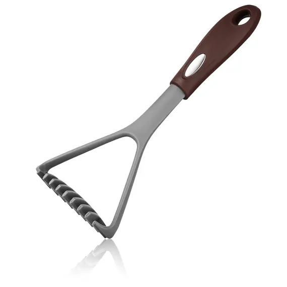 კარტოფილის საჭყლეტი Ardesto Potato masher Gemini, 32.5cm, nylon, grey-brown , 3 image - Primestore.ge
