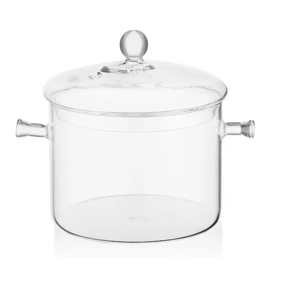 ქვაბი Ardesto Casserole Black Mars, 2l, borosilicate glass , 2 image - Primestore.ge