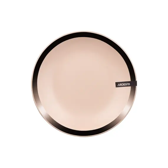კერამიკის თეფში Ardesto Dessert plate Liguria Cream, 19cm, ceramics, creamy , 6 image - Primestore.ge