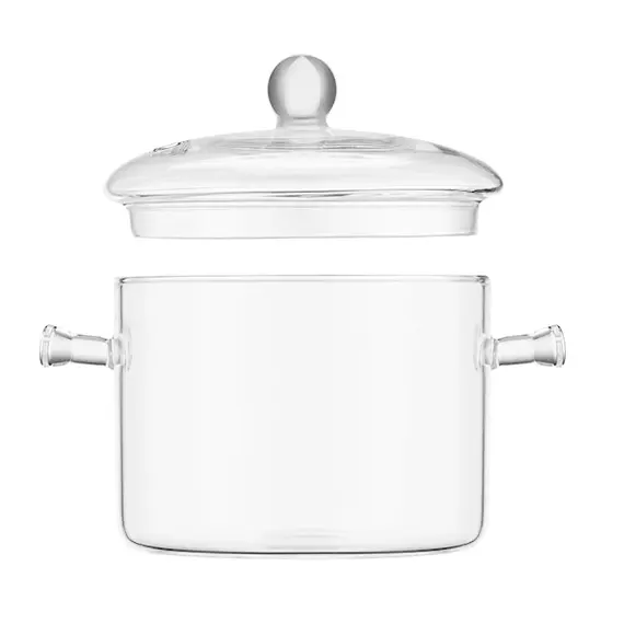 ქვაბი Ardesto Casserole Black Mars, 2l, borosilicate glass , 3 image - Primestore.ge