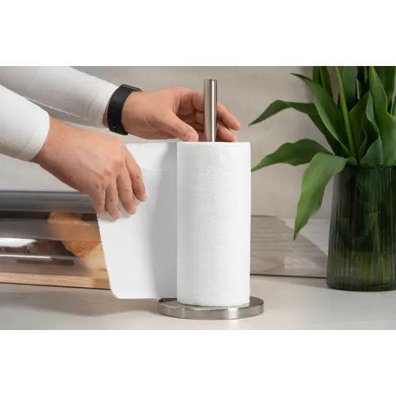 ხელსახოცის დასადგამი Ardesto Paper Towel Holder Gemini 15х33cm, stainless steel - Primestore.ge