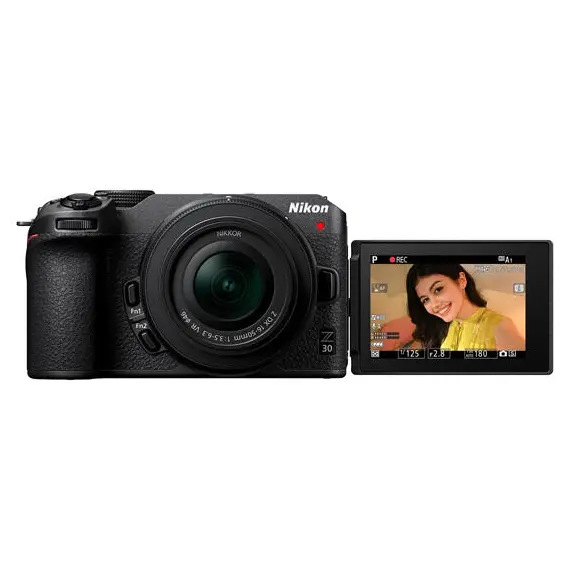 ფოტო და ვიდეო კამერა Nikon Z30 Mirrorless Camera with 16-50mm Lens  - Primestore.ge