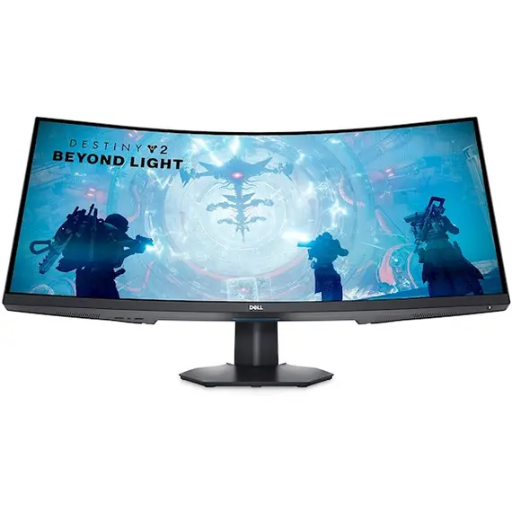 მონიტორი DELL Monitor 34" S3422DWG 2xHDMI, DP, USB, Audio, VA, 3440x1440, 21:9, 144Hz, 1ms, CURVED, FreeSync, HDR400 , 3 image - Primestore.ge
