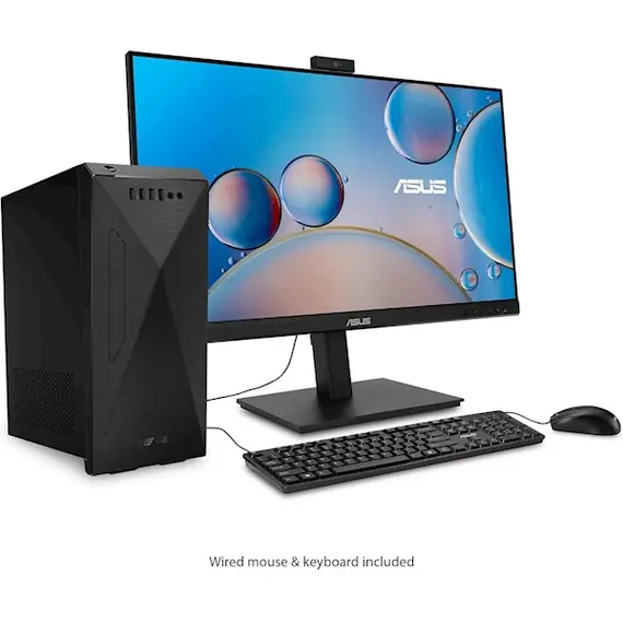 პერსონალური კომპიუტერი Asus S501MD i5-12400 /2x16GB DDR4/GTX1660TI 6GB DDR6 : 2x DP, 2x HDMI / 256GB M.2 NVMe + 2TB SATA 7200RPM DVD RW / 500W PS USB Keyboar Mouse (ASUS) , 2 image - Primestore.ge