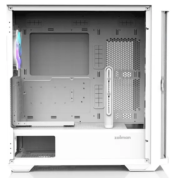 ქეისი Zalman PC case Z10 Duo without PSU, 2xUSB3.0, 1xUSB Type-C, 3x140mm ARGB, 1x120mm ARGB, VGA 395mm, LCS ready, TG Side Panel, EATX, black , 4 image - Primestore.ge